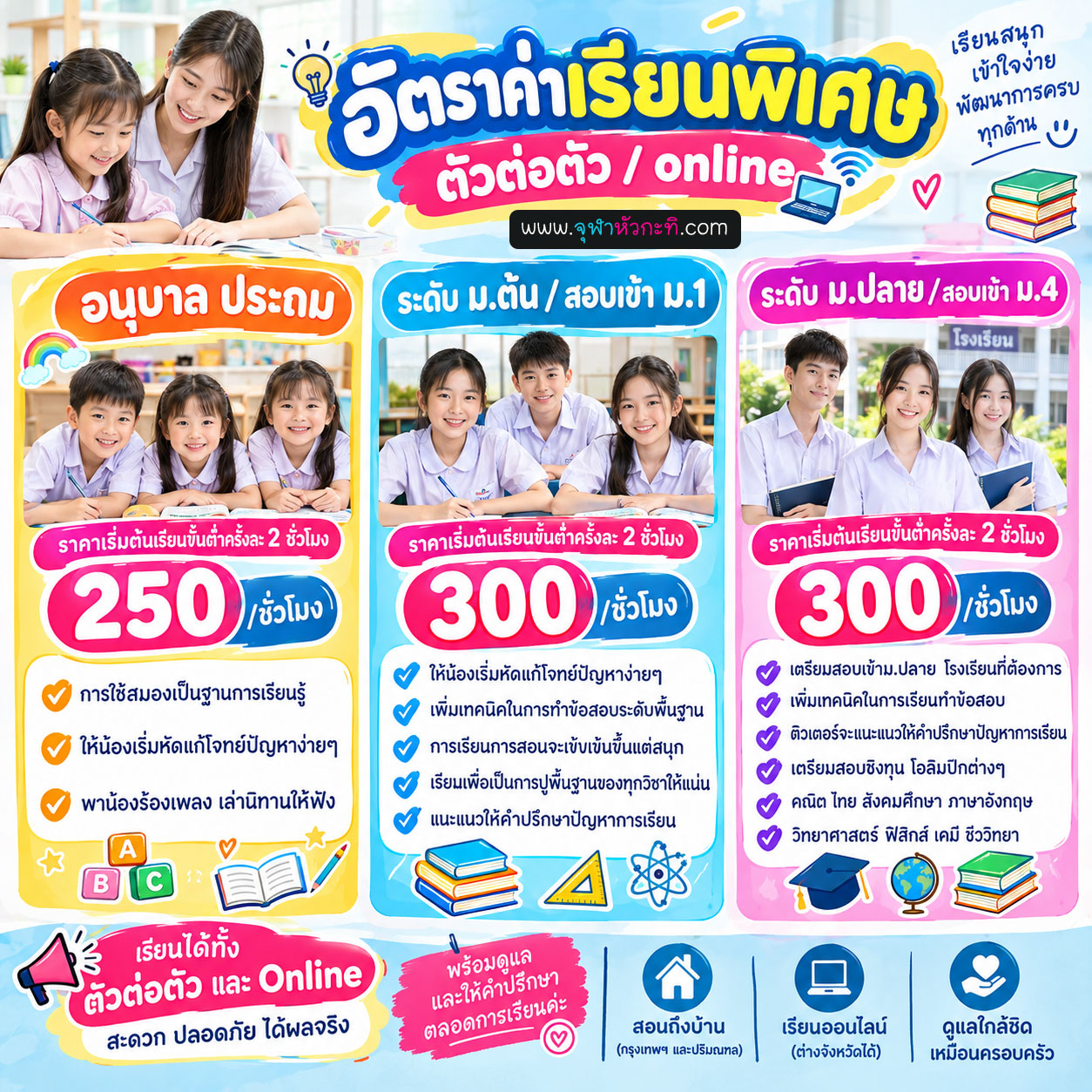 ค่าเรียนพิเศษ